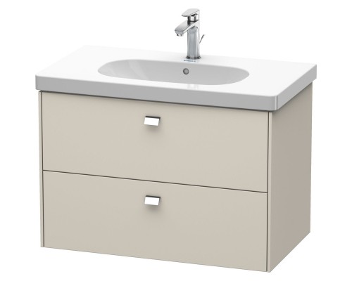 Тумба тауп матовый 82 см Duravit Brioso BR414601091