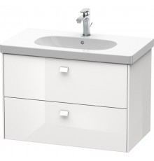 Тумба белый глянец 82 см Duravit Brioso BR414602222