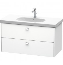 Тумба белый матовый 102 см Duravit Brioso BR414701018