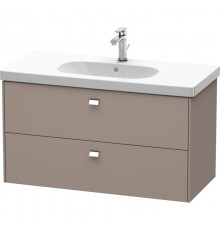 Тумба базальт матовый 102 см Duravit Brioso BR414701043