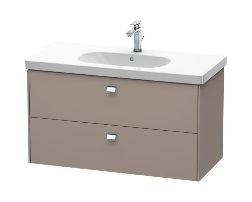 Тумба базальт матовый 102 см Duravit Brioso BR414701043