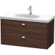 Тумба каштан 102 см Duravit Brioso BR414701053