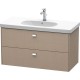 Тумба лен 102 см Duravit Brioso BR414701075