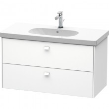 Тумба белый матовый 102 см Duravit Brioso BR414701818