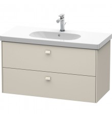 Тумба тауп матовый 102 см Duravit Brioso BR414709191