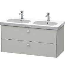 Тумба бетонно-серый матовый 117 см Duravit Brioso BR414800707