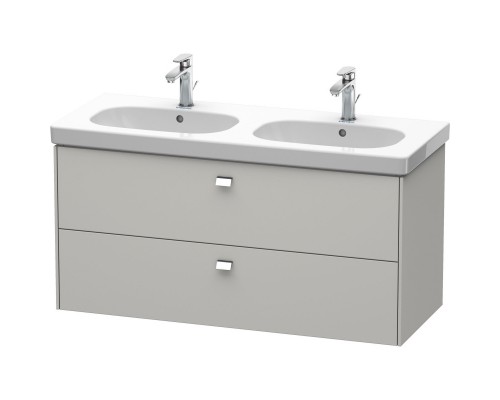 Тумба бетонно-серый матовый 117 см Duravit Brioso BR414801007