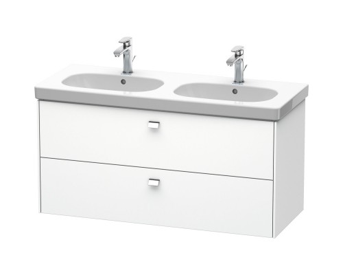 Тумба белый матовый 117 см Duravit Brioso BR414801018