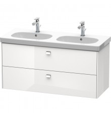 Тумба белый глянец 117 см Duravit Brioso BR414801022