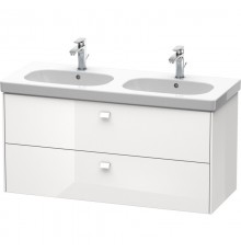 Тумба белый глянец 117 см Duravit Brioso BR414802222