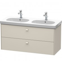 Тумба тауп матовый 117 см Duravit Brioso BR414809191