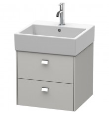 Тумба бетонно-серый матовый 48,4 см Duravit Brioso BR415201007