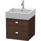 Тумба каштан 48,4 см Duravit Brioso BR415201053