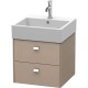 Тумба лен 48,4 см Duravit Brioso BR415201075