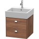 Тумба орех 48,4 см Duravit Brioso BR415201079