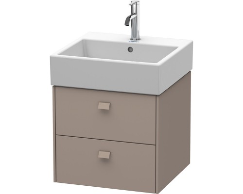 Тумба базальт матовый 48,4 см Duravit Brioso BR415204343