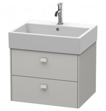 Тумба бетонно-серый матовый 58,4 см Duravit Brioso BR415300707