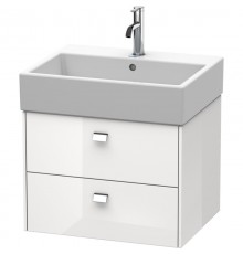 Тумба белый глянец 58,4 см Duravit Brioso BR415301022