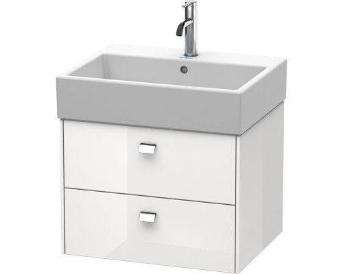 Тумба белый глянец 58,4 см Duravit Brioso BR415301022