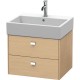 Тумба дуб 58,4 см Duravit Brioso BR415301030