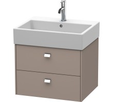 Тумба базальт матовый 58,4 см Duravit Brioso BR415301043