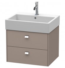 Тумба базальт матовый 58,4 см Duravit Brioso BR415301043