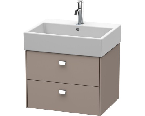 Тумба базальт матовый 58,4 см Duravit Brioso BR415301043