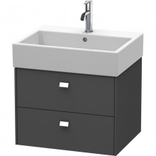 Тумба графит матовый 58,4 см Duravit Brioso BR415301049