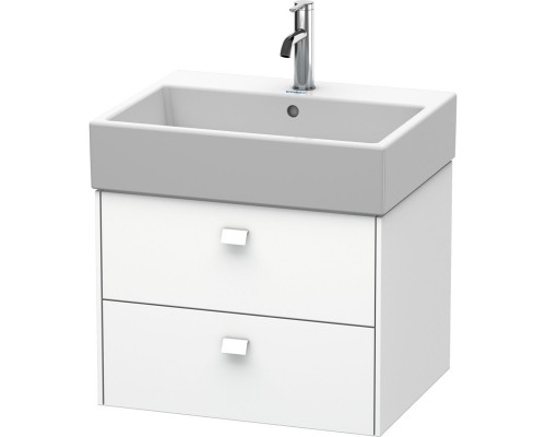 Тумба белый матовый 58,4 см Duravit Brioso BR415301818