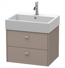 Тумба базальт матовый 58,4 см Duravit Brioso BR415304343