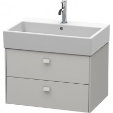 Тумба бетонно-серый матовый 68,4 см Duravit Brioso BR415400707