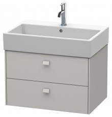 Тумба бетонно-серый матовый 68,4 см Duravit Brioso BR415400707