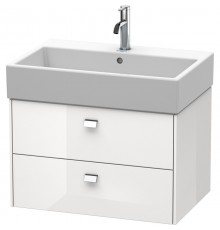 Тумба белый глянец 68,4 см Duravit Brioso BR415401022