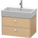 Тумба дуб 68,4 см Duravit Brioso  BR415401030