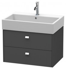 Тумба графит матовый 68,4 см Duravit Brioso BR415401049