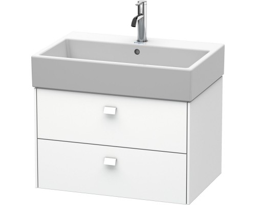 Тумба белый матовый 68,4 см Duravit Brioso BR415401818