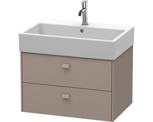 Тумба базальт матовый 68,4 см Duravit Brioso BR415404343