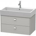 Тумба бетонно-серый матовый 78,4 см Duravit Brioso BR415501007 Тумба бетонно-серый матовый 78,4 см Duravit Brioso BR415501007