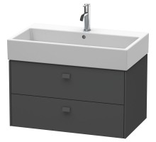 Тумба графит матовый 78,4 см Duravit Brioso BR415504949