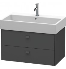 Тумба графит матовый 78,4 см Duravit Brioso BR415504949