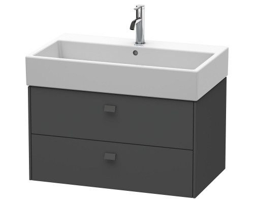 Тумба графит матовый 78,4 см Duravit Brioso BR415504949