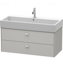 Тумба бетонно-серый матовый 98,4 см Duravit Brioso BR415600707