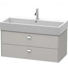 Тумба бетонно-серый матовый 98,4 см Duravit Brioso BR415601007