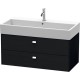 Тумба черный дуб 98,4 см Duravit Brioso BR415601016