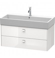 Тумба белый глянец 98,4 см Duravit Brioso BR415601022