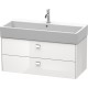 Тумба белый глянец 98,4 см Duravit Brioso BR415601022