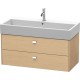 Тумба дуб 98,4 см Duravit Brioso BR415601030