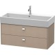 Тумба лен 98,4 см Duravit Brioso BR415601075