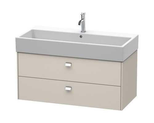 Тумба тауп матовый 98,4 см Duravit Brioso BR415601091