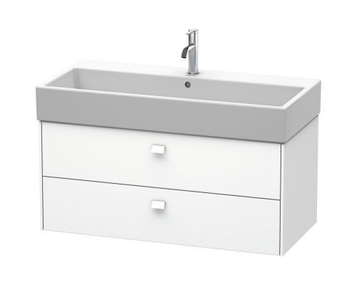 Тумба белый матовый 98,4 см Duravit Brioso BR415601818